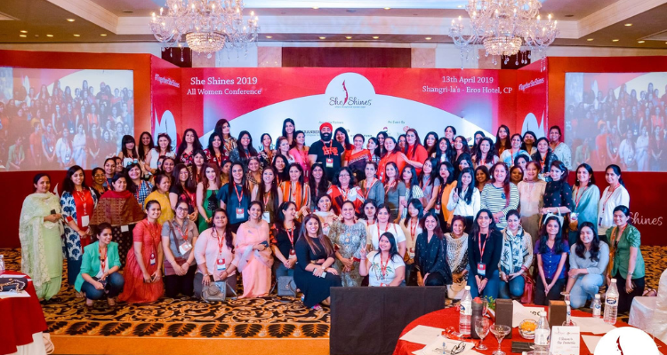 SheShines, hosted by Gurleen Kaur Tikku, was all about inspiring, empowering, and enabling women to confi dently recognize their true worth.