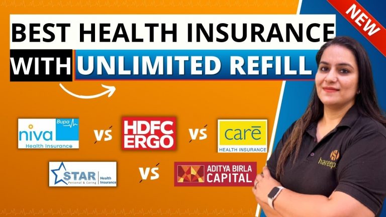 BEST Health Insurance Plans With UNLIMITED REFILL
